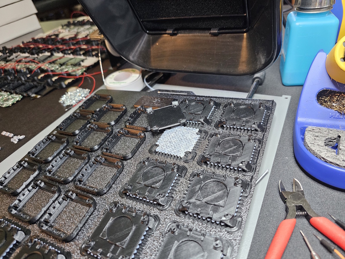 Oscilloscope Watch Enclosure Printing