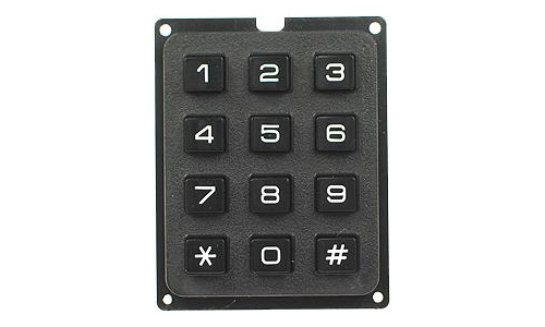 3x4 Keypad