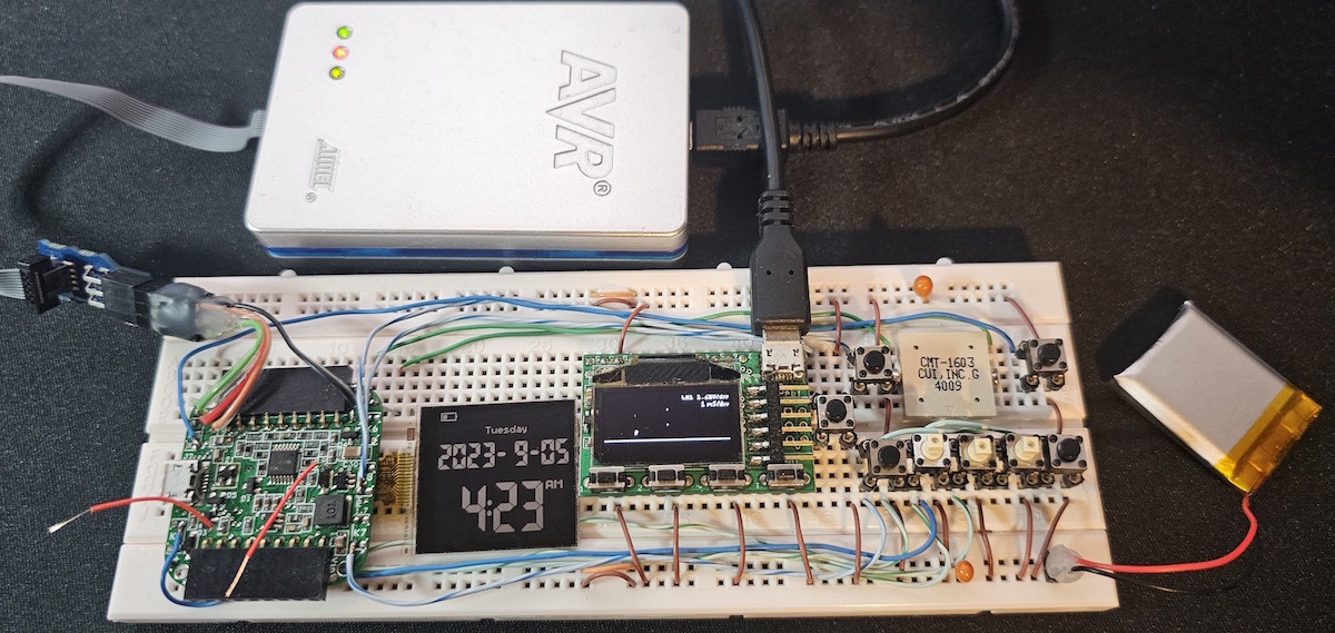 Oscilloscope Watch Developing