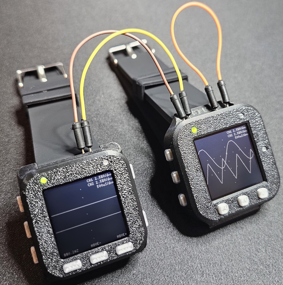 Oscilloscope Watch AWG