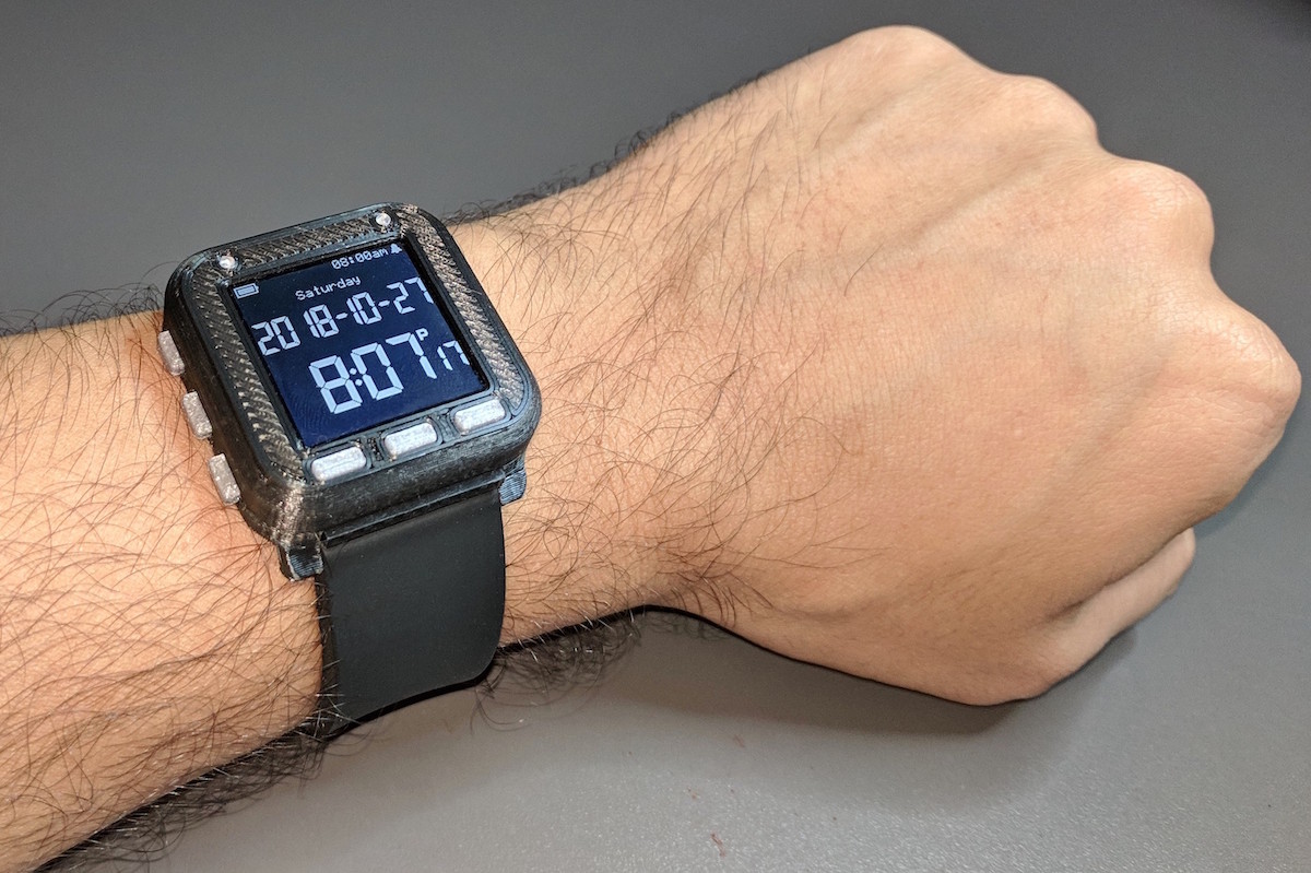 Oscilloscope Watch Slim