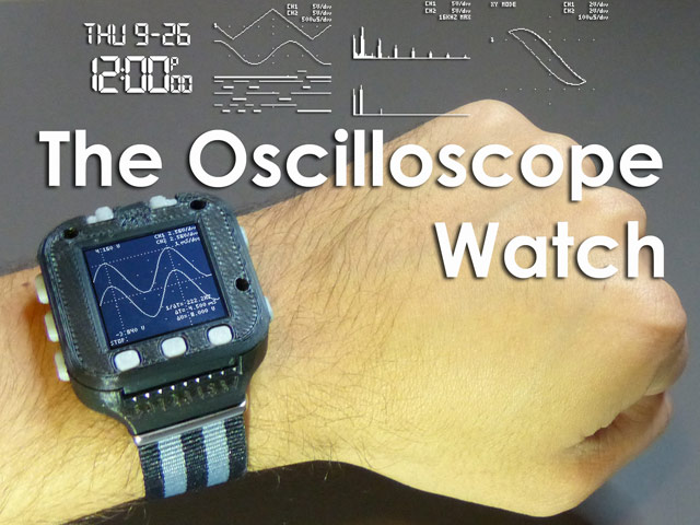 Oscilloscope Watch